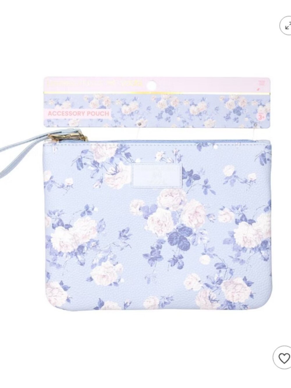 LoveShackFancy x Target Pencil Case with Strap Whisper Blue
